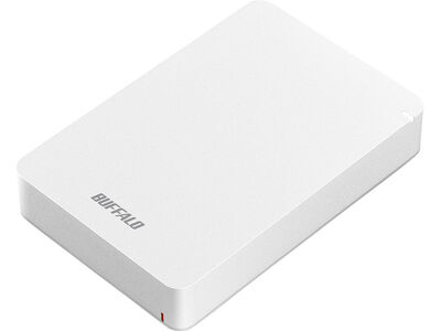 USB3.1（Gen.1）対応 耐衝撃ポータブルHDD 5TB ホワイト HD-PGF5.0U3-GWHA