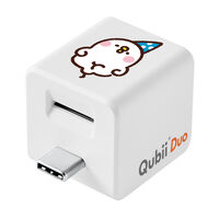 カナヘイ Qubii Duo USB-C ピスケ iOS/AndroidバックアップmicroSD充電カードリーダー MKPQCWK