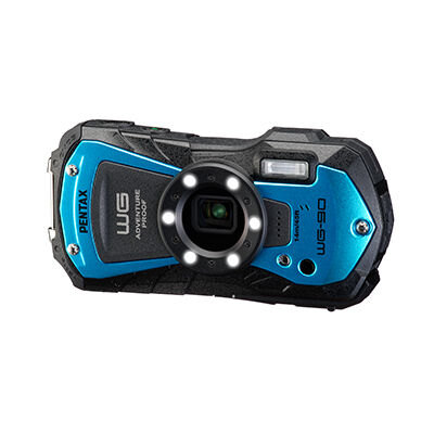 防水デジタルカメラ PENTAX WG-90 BLUE S0002143 WG-90 BL