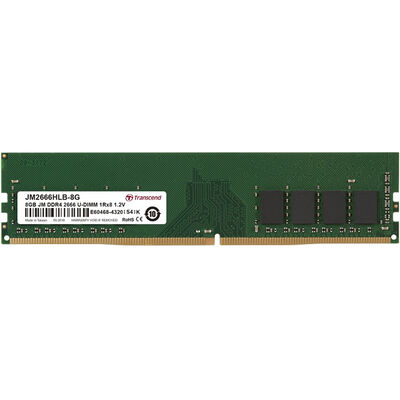 8GB JM DDR4 2666MHz U-DIMM 1Rx8 1Gx8 CL19 1.2V