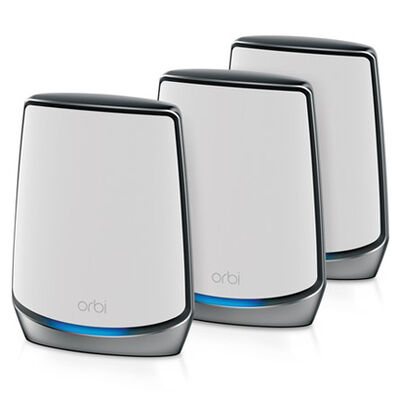 Orbi WiFi 6 トライバンドメッシュWiFiシステム スターターキット 3台セット RBK853-100JPS