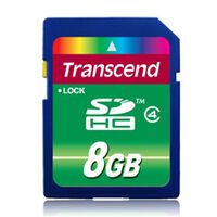 8GB SDHCカード CLASS4 TS8GSDHC4