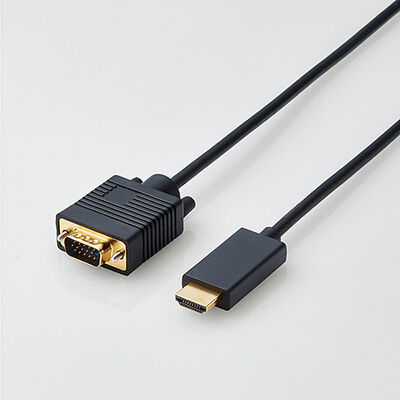 変換ケーブル/HDMI - VGA/2.0m/ブラック CAC-HDMIVGA20BK