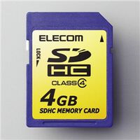 SDHCメモリカード 4GB/Class4対応 MF-FSDH04G