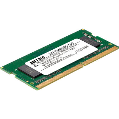 PC4-2666対応 260ピン DDR4 SO-DIMM 4GB MV-D4N2666-X4G