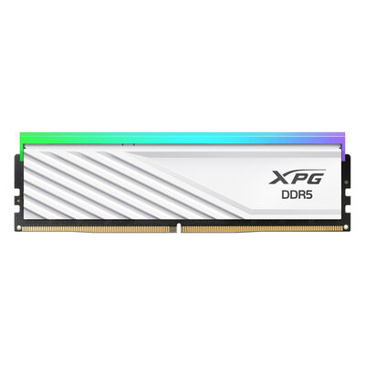 XPG LANCER BLADE RGB White DDR5-6400MHz U-DIMM 16GB×1 32-39-39 SINGLE TRAY AX5U6400C3216G-SLABRWH