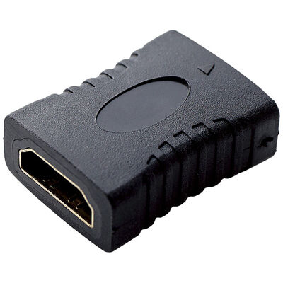HDMI中継アダプタ/ストレート/Aメス-Aメス/ブラック AD-HDAAS01BK