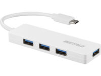 USB3.1（Gen1） Type-C 4ポート バスパワーハブ ホワイト BSH4U120C1WH