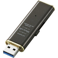 USB3.0対応スライド式USBメモリー「Shocolf」/32GB/ビターブラウン MF-XWU332GBW