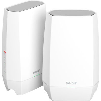 AirStation Wi-Fi 6E 対応トライバンドルーター 2個セット WNR-5400XE6/2S