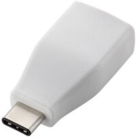 USB3.1変換アダプタ/Type-C端子/ホワイト USB3-AFCMADWH