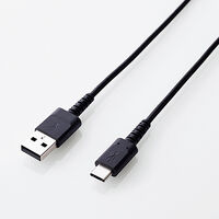 スマートフォン用USBケーブル/USB(A-C)/認証品/高耐久/0.7m/ブラック MPA-ACS07NBK