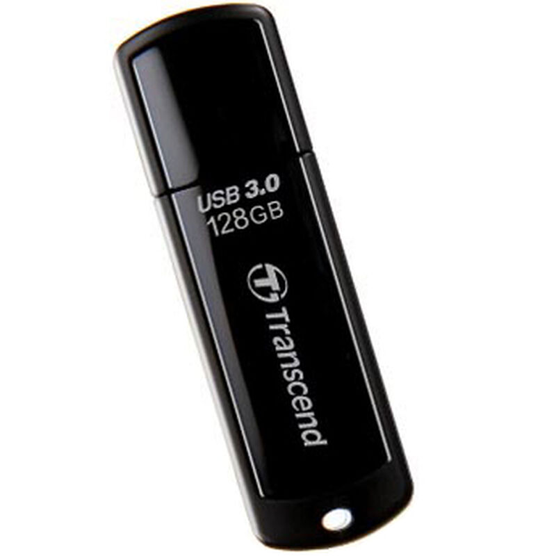 128GB USB3.0メモリ JetFlash 700 ブラック TS128GJF700