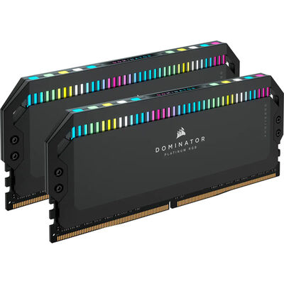 DDR5 5200MHz 32GB(16GBx2) UDIMM 40-40-40-77 DOMINATOR PLATINUM RGB Black RGB LED 1.25V CMT32GX5M2B5200C40