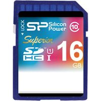 【UHS-1対応】SDHCカード 16GB Class10 プロモデル SP016GBSDHCU1V10