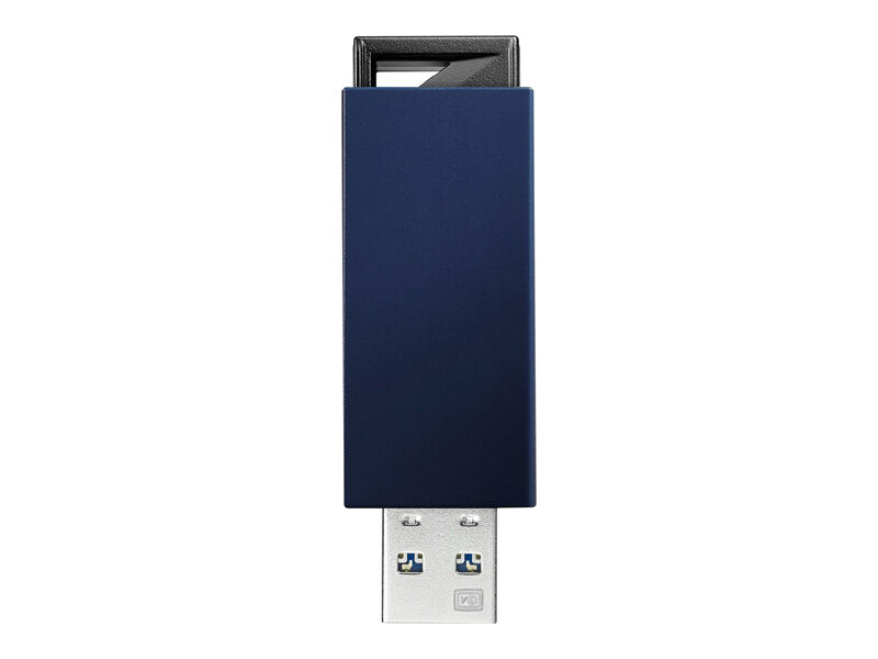 USB3.1 Gen1（USB3.0）/2.0対応 USBメモリー 128GB ブルー U3-PSH128G/B