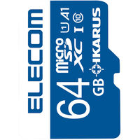 microSDXCカード/IKARUS付/UHS-I U1/64GB MF-MS064GU11IKA