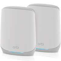 Orbi WiFi 6 AX5400 トライバンドメッシュWiFi システム スターターキット2台セット 初年度サブスク付属 RBK762S-100JPS