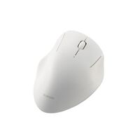 マウス/SHELLPHA/Bluetooth/3ボタン/抗菌仕様/静音設計/ホワイト M-SH10BBSKWH
