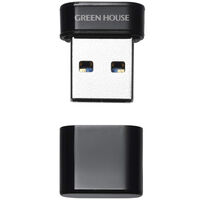 小型USB3.1(Gen1)メモリー 32GB ブラック GH-UF3MA32G-BK