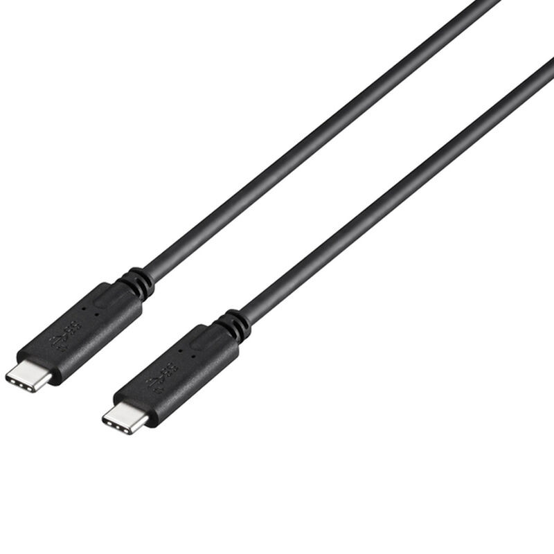 USB3.1 Gen2ケーブル（Type-C to Type-C） USB Power Delivery（3A）対応 0.5m ブラック BSUCC312P3A05BK