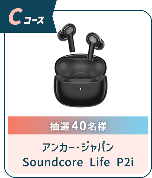 Cコース アンカー・ジャパン　Soundcore Life P2i